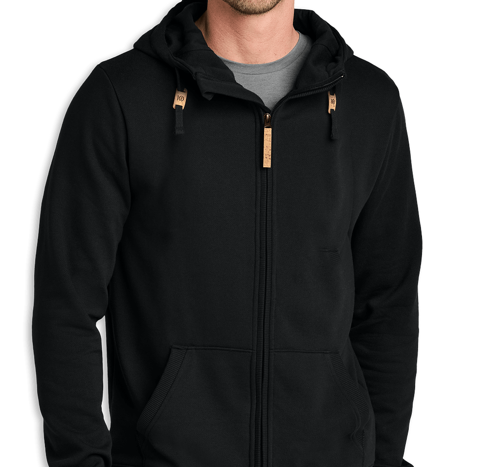 Tentree Space Dye Fleece Zip Hoodie-default
