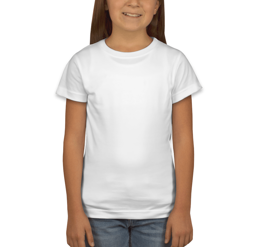LAT Youth Girls Longer Length Jersey T-shirt-default