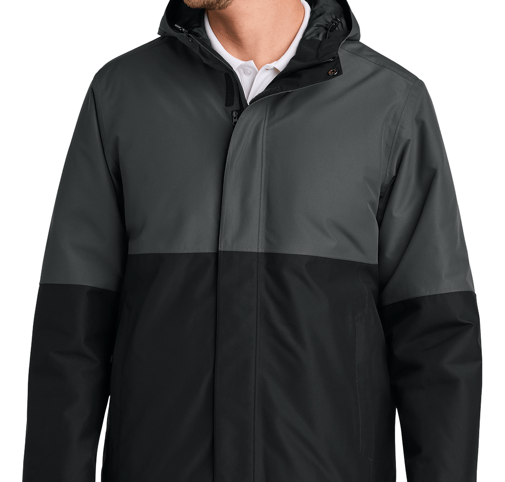 Port Authority Ripstop Insulated Jacket-default