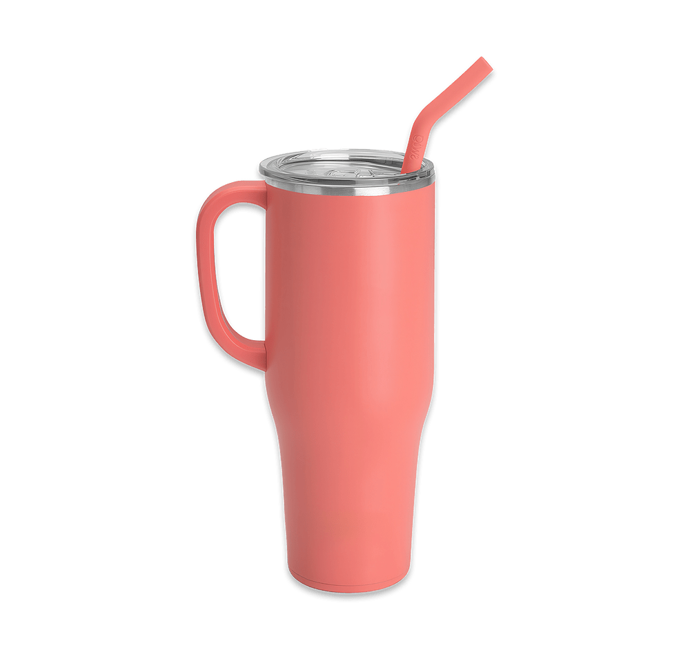 Swig Life Laser Engraved 40 oz. Stainless Steel Tumbler with Straw-default