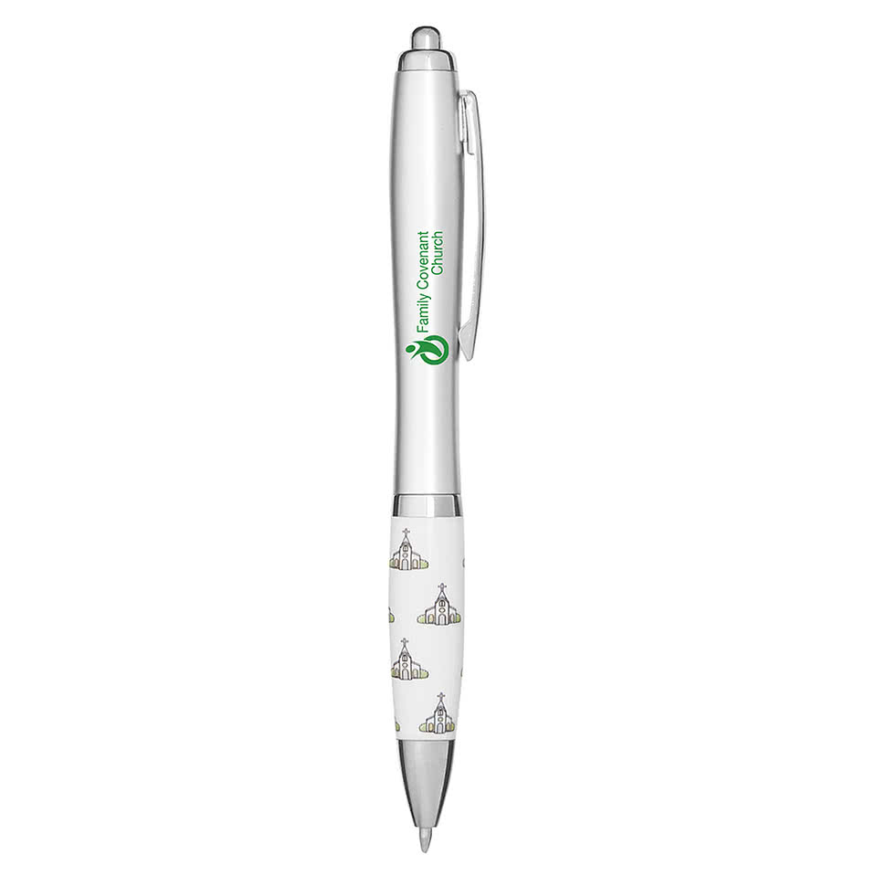 Church Spire Ballpoint Pen (black ink)