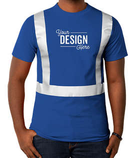 Bayside USA-Made Reflective 100% Cotton T-shirt
