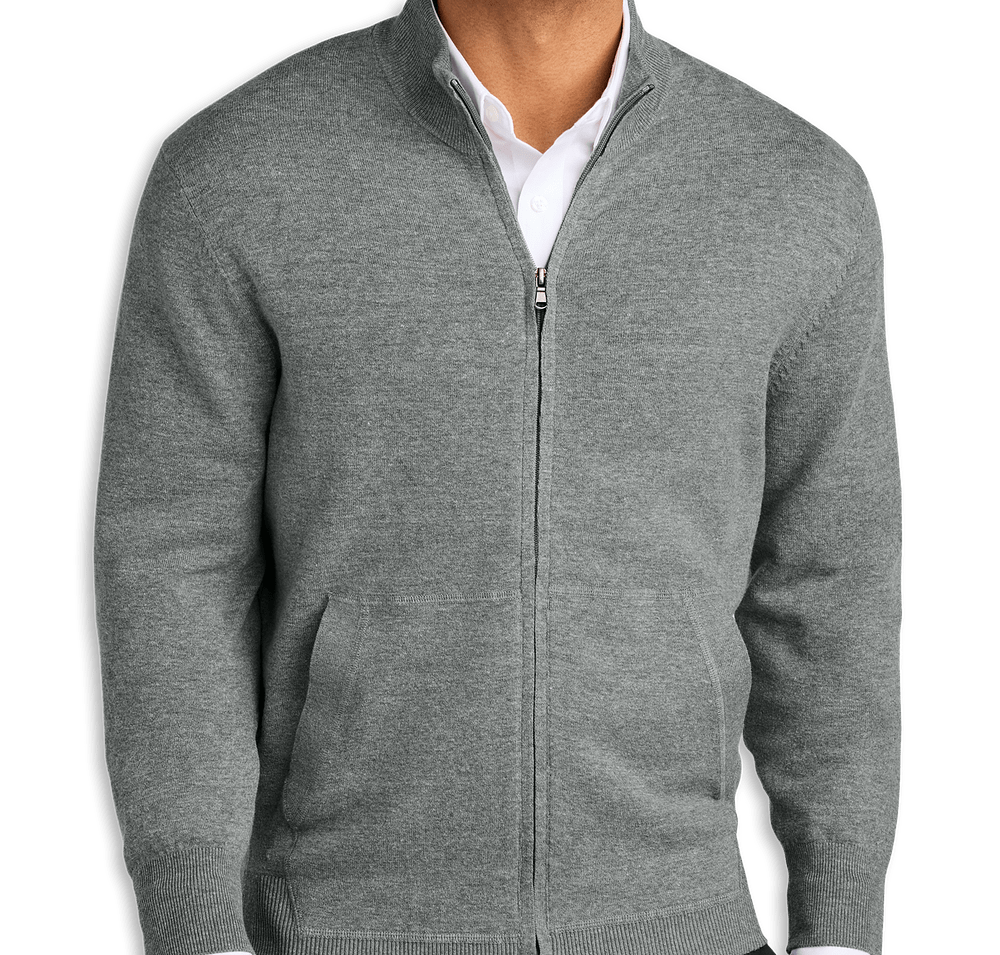 Port Authority Easy Care Full Zip Sweater-default