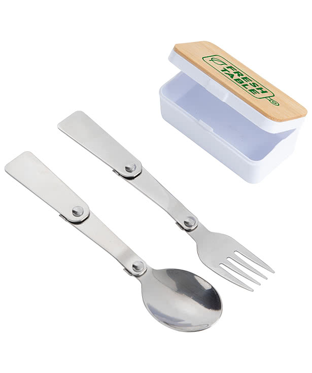 On-The-Go Foldable Cutlery Set
