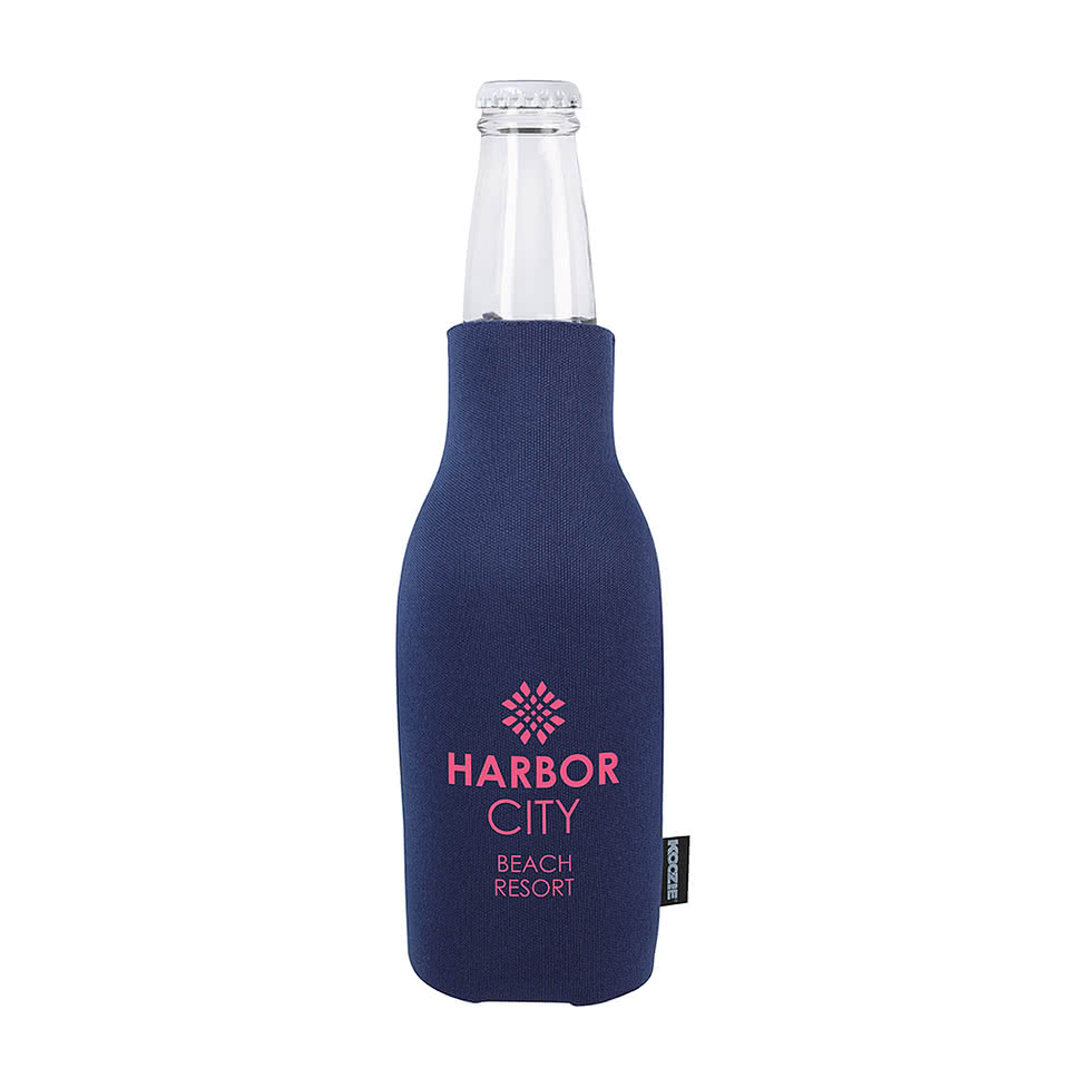 Full Color Koozie® Zip-Up Bottle Cooler with Opener