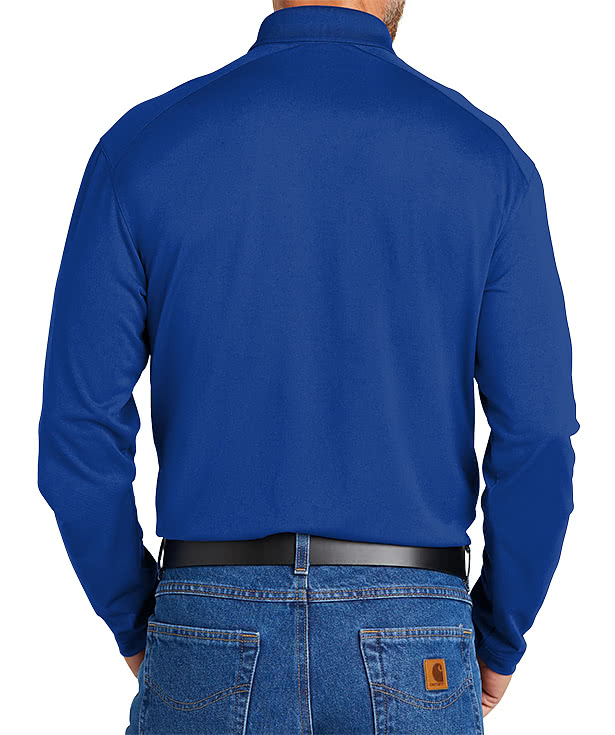 CornerStone Select Lightweight Snag-Proof Long Sleeve Performance Polo