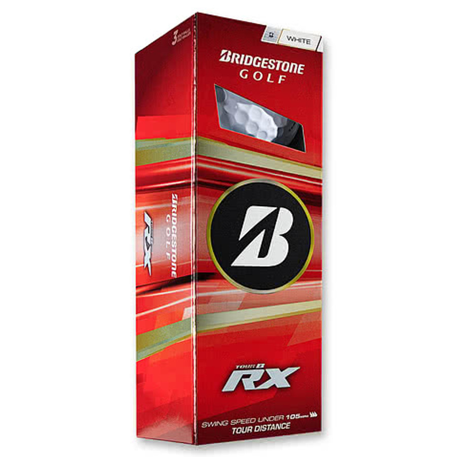 Bridgestone Tour B RX Golf Balls (Box of 12) in White