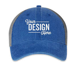 Legacy Dashboard Trucker Hat - Color: Royal / Grey