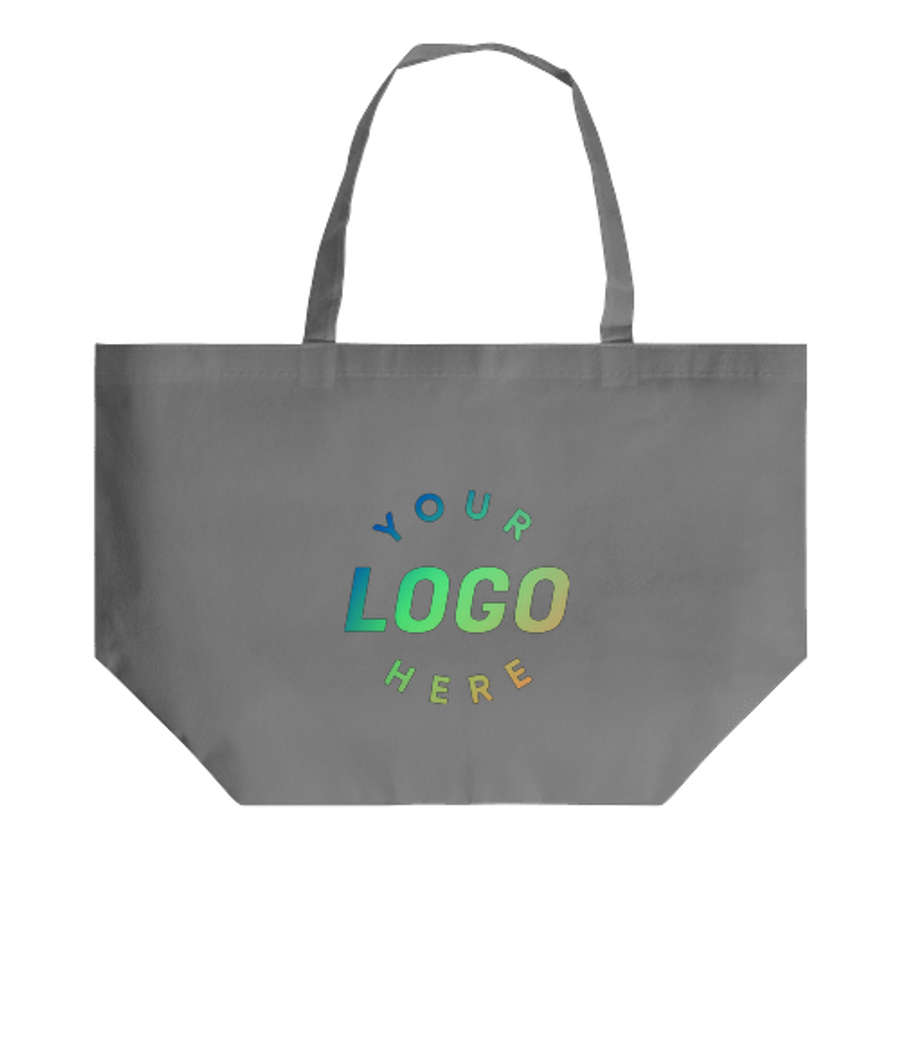 YaYa Non-Woven Shopper Tote Bag in Gray