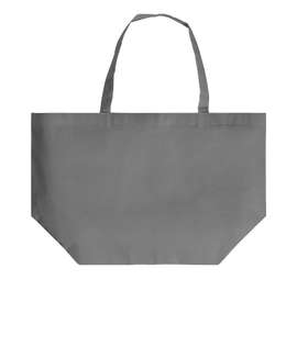 YaYa Non-Woven Shopper Tote Bag - Color: Gray