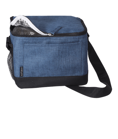 Strand Snow Canvas 6 Can Cooler Lunch Bag in BLUE