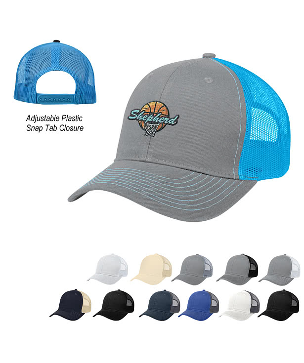 Cotton Twill Trucker Hat
