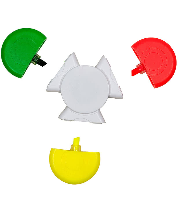 Promospinner Tri-Highlighter & Fidget Spinner