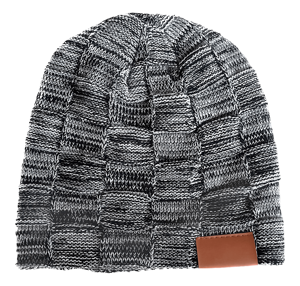Fuzzy Lining Slouchy Beanie-default