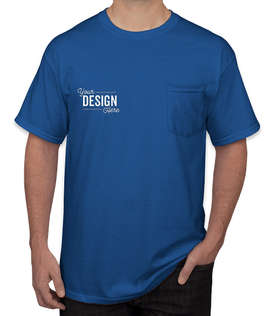 Canada - Gildan Ultra Cotton Pocket T-shirt - Color: Royal