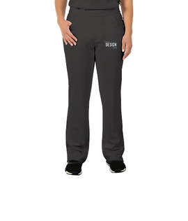 Cherokee Infinity Women's Low Rise Pull-On Scrub Pant - Color: Pewter