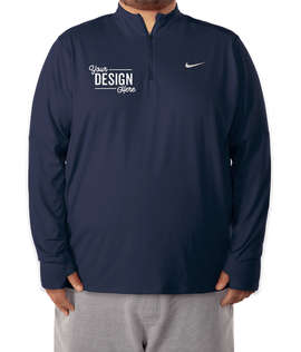 Nike Dri-FIT Element Half Zip Performance Blend Shirt - Color: Navy