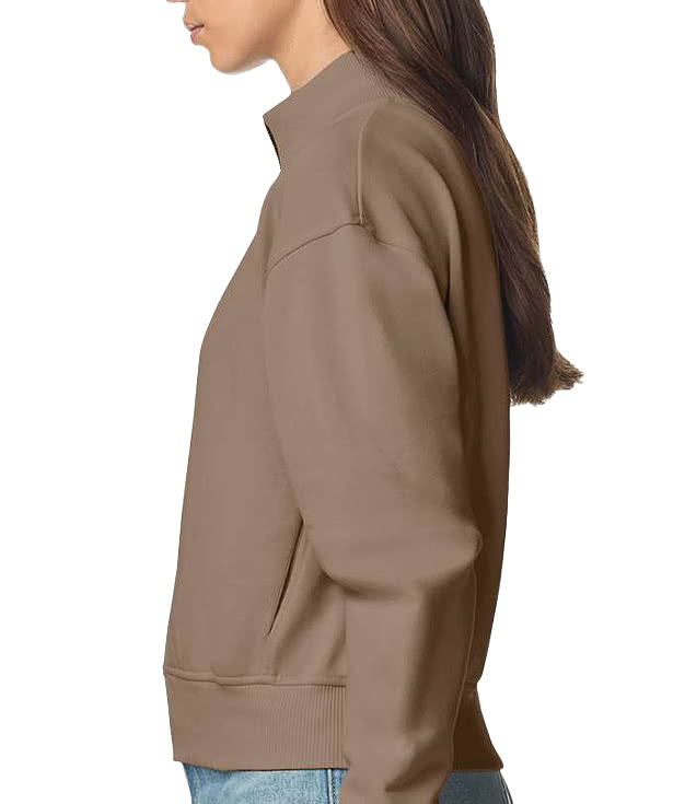 American Apparel Women's Heavyweight French Terry Full Zip Jacket