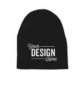 Yupoong Solid Beanie - Color: Black