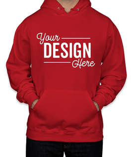 Canada - Jerzees Nublend 50/50 Pullover Hoodie - Color: True Red