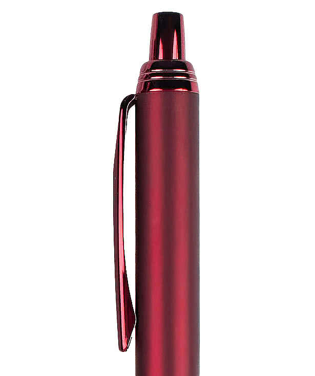 Laser Engraved Bond Comfort Aluminum Ballpoint Pen (blue ink)
