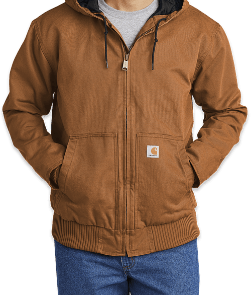 USアス　三軒茶屋 Customized Carhartt Duck Custom Carhartt Washed Duck Active Jacket - Design Work Jackets