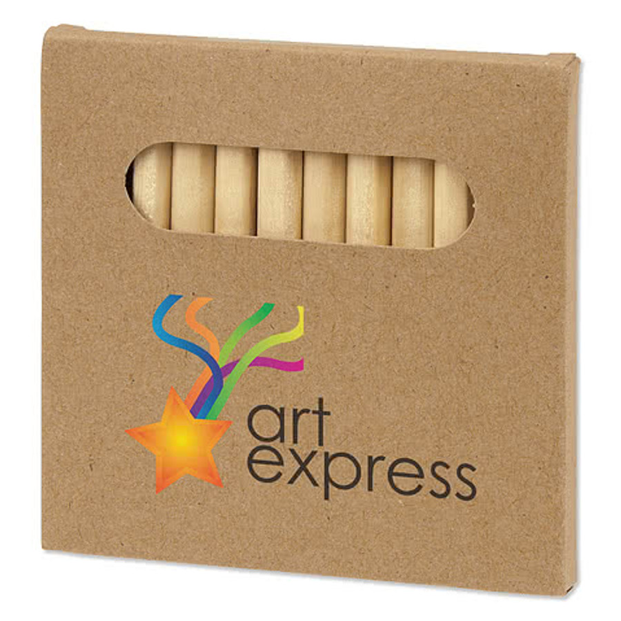 12-Piece Natural Colored Pencil Set in Natural