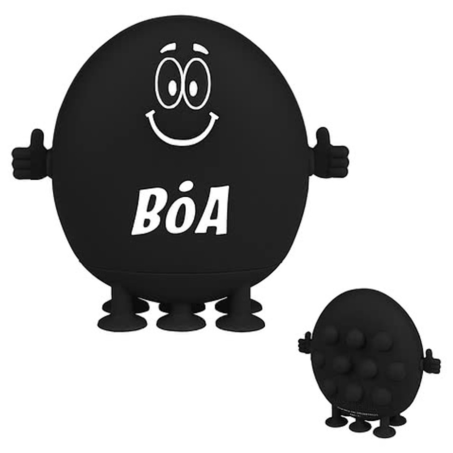 Smiley Push Pop Pal Stress Reliever in GRAY