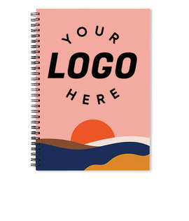 Sunset JournalBooks ® Spiral Notebook