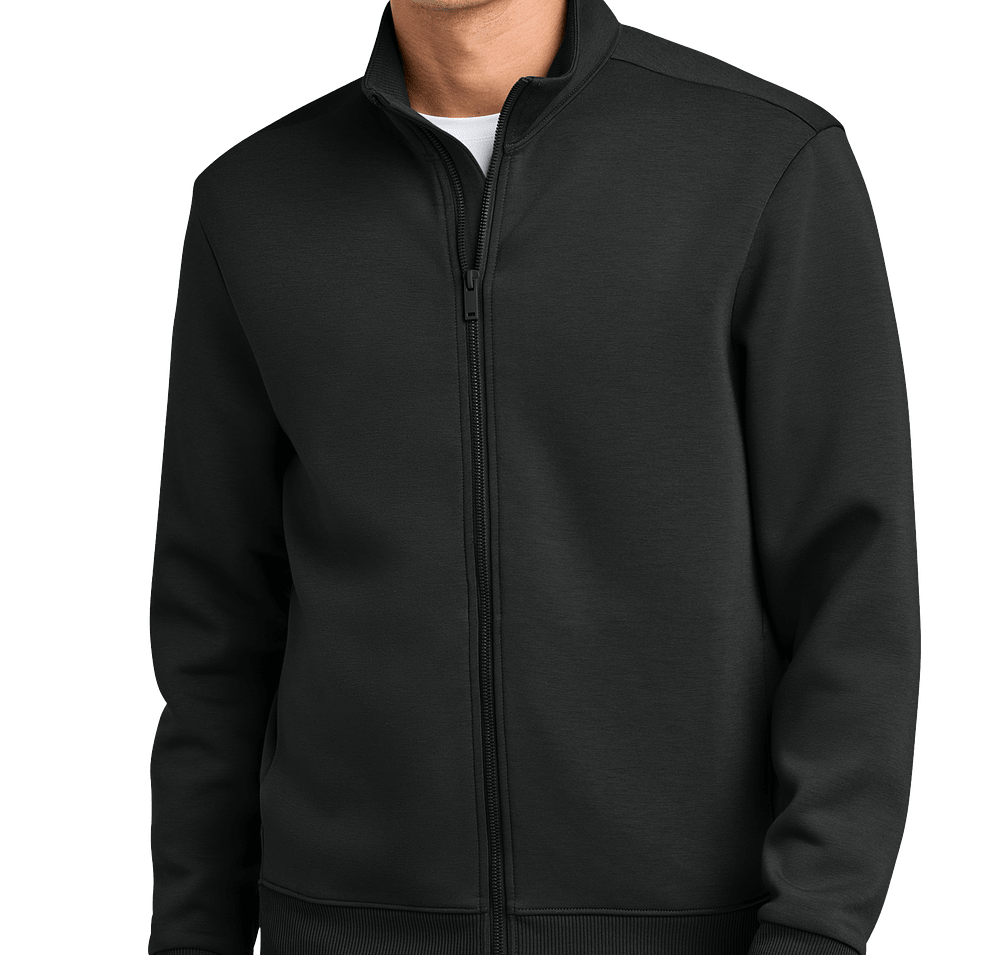 Mercer + Mettle Soft Spacer Recycled Full Zip Sweatshirt-default