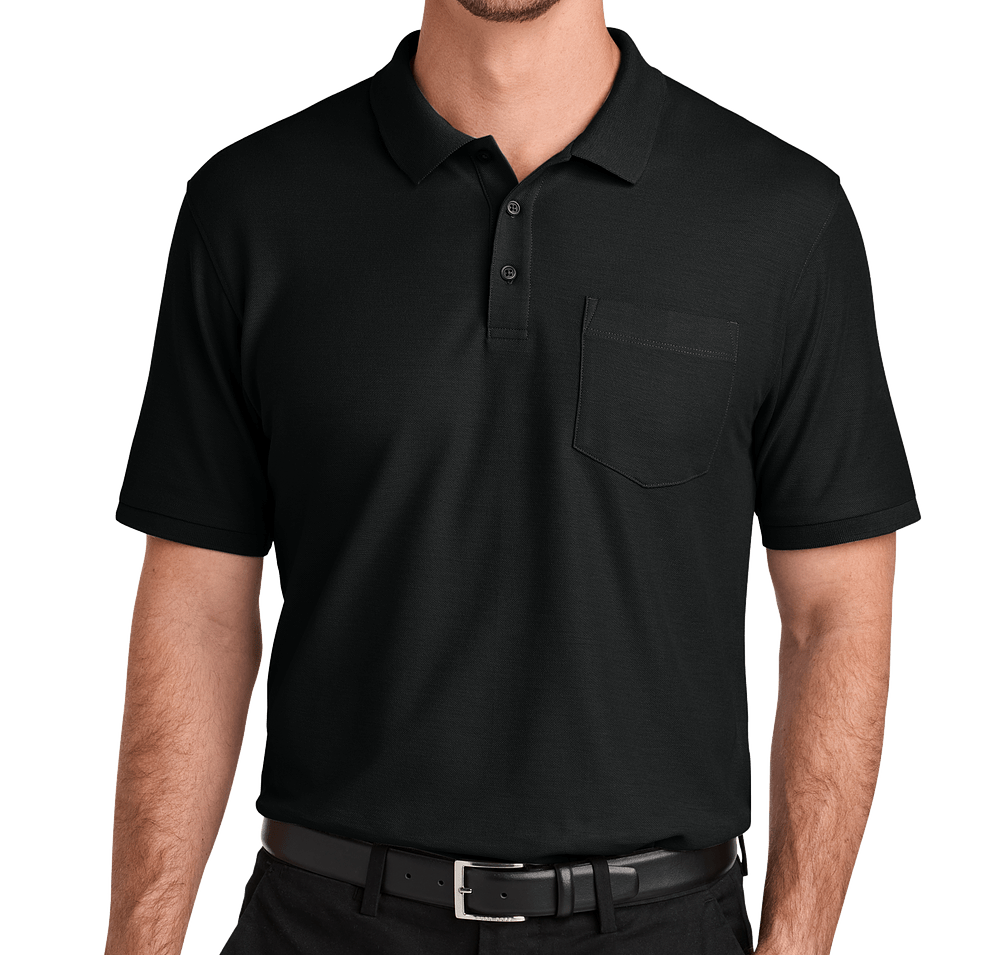 Port Authority Tall Wearever UV Pocket Performance Pique Polo-default