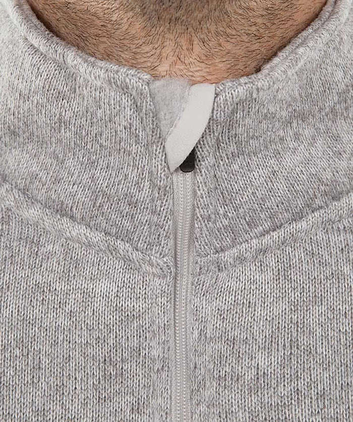 Devon & Jones Quarter Zip Sweater Fleece Pullover