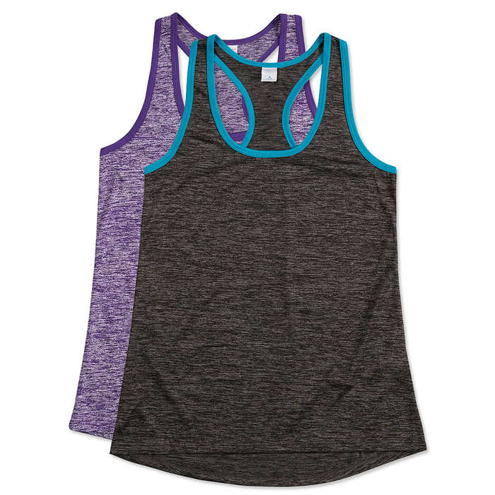 Sport-Tek Women's Electric Heather Racerback Tank