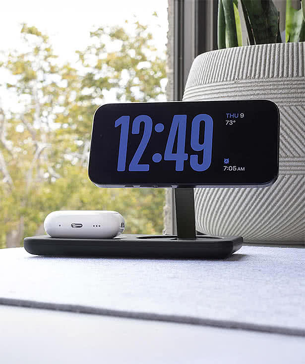 Nimble Podium 2-in-1 Qi2 25W Wireless Charging Stand