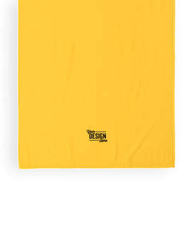 Lightweight Embroidered Beach Towel - Color: Gold