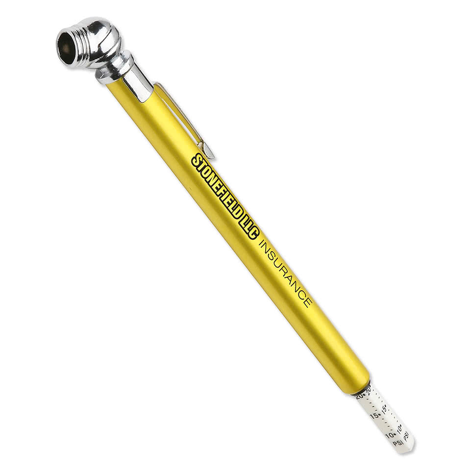 Laser Engraved Quick View Tire Gauge