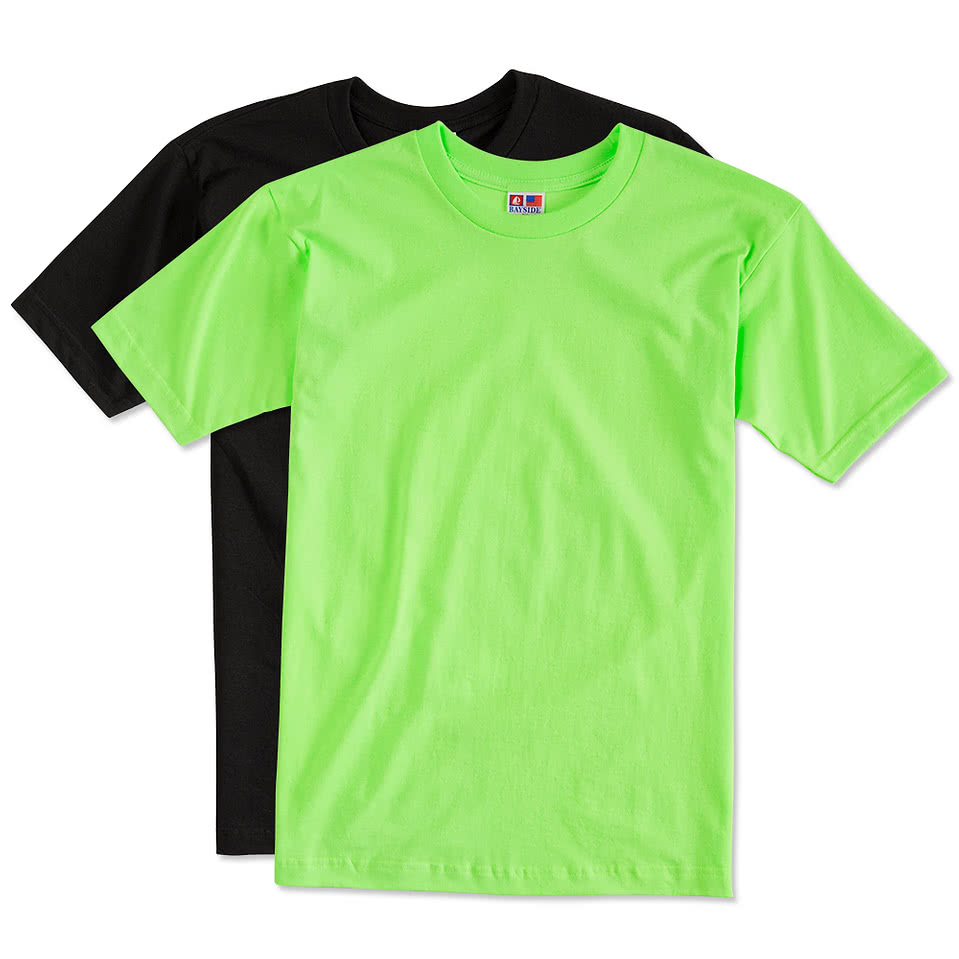 Bayside USA-Made 100% Cotton T-shirt
