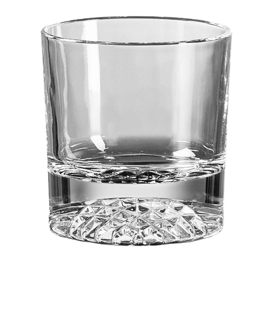Laser Etched 10 oz. Buxton On-the-Rocks Glass in Clear