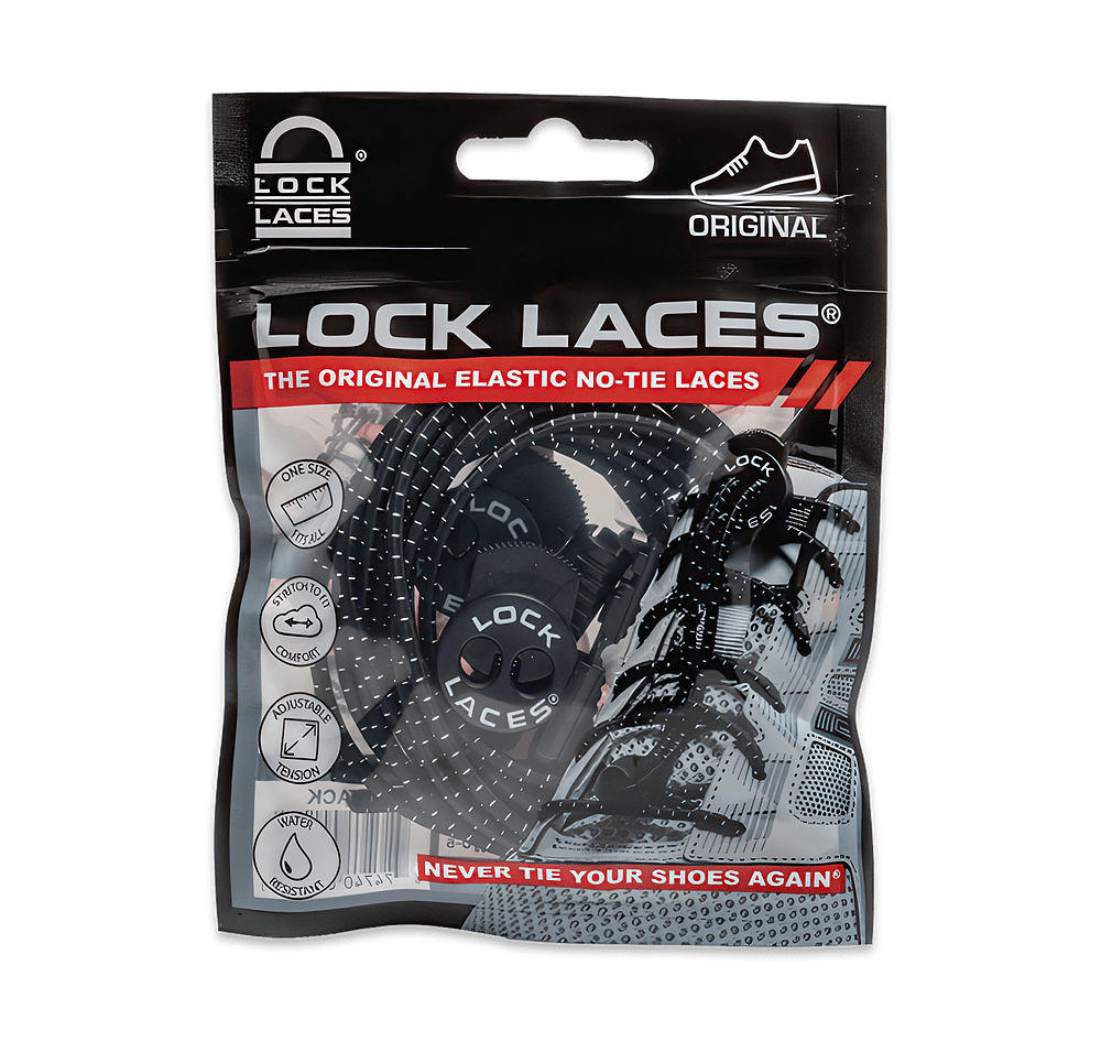Full Color Lock Laces No Tie Shoelaces-default