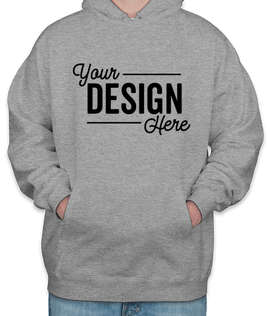 Hanes Ultimate Cotton Heavyweight Pullover Hoodie - Color: Light Steel
