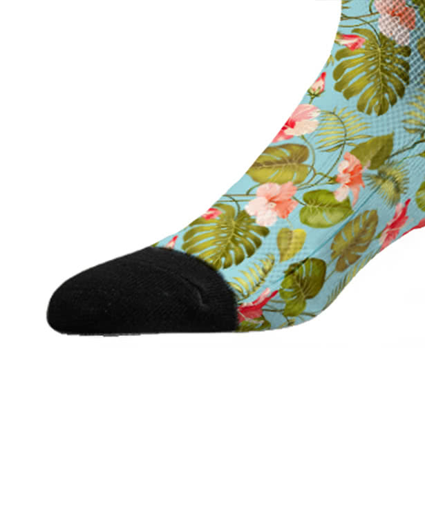 Tropical Crew Socks