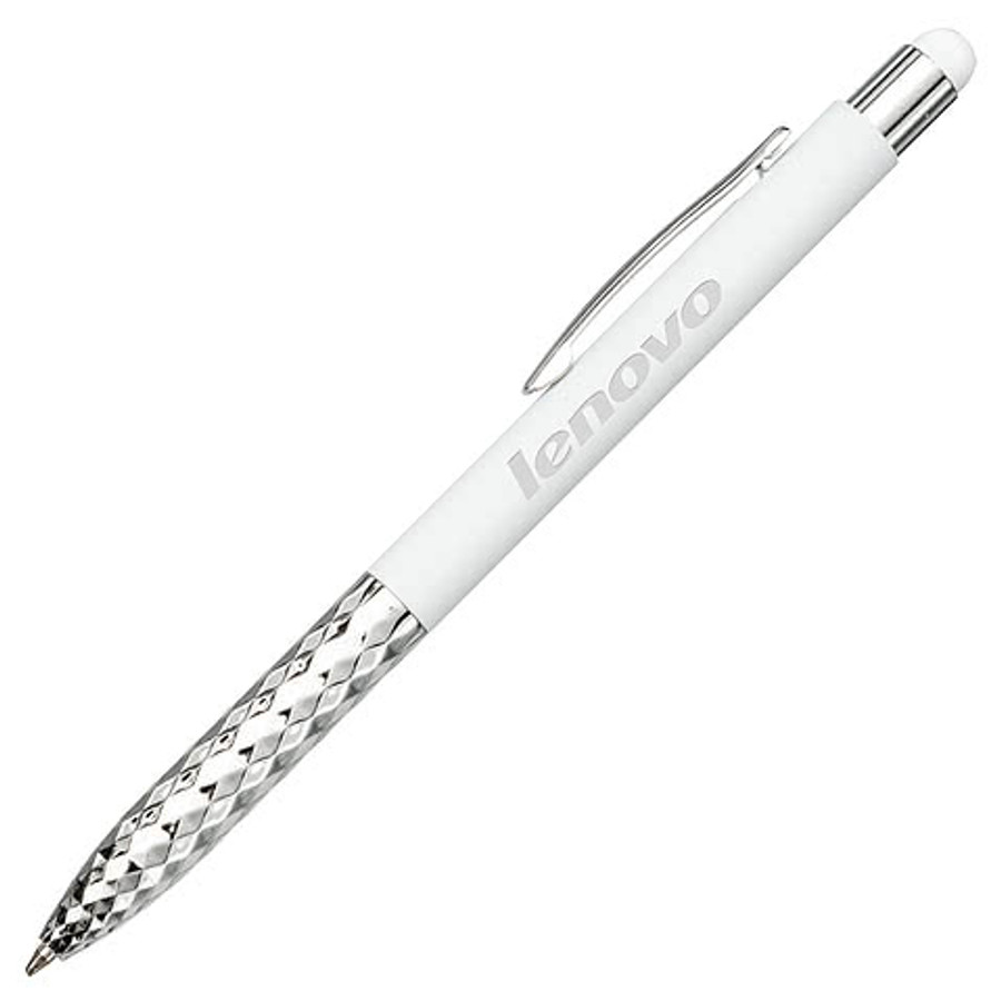 Weston Aluminum Ink Pen in White