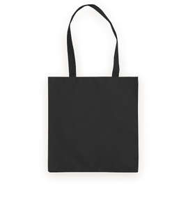 Basic 50% Recycled Poly Tote Bag - Color: Black