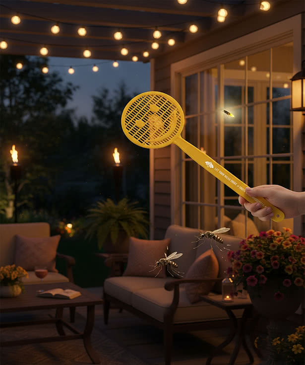 Smiley Fly Swatter