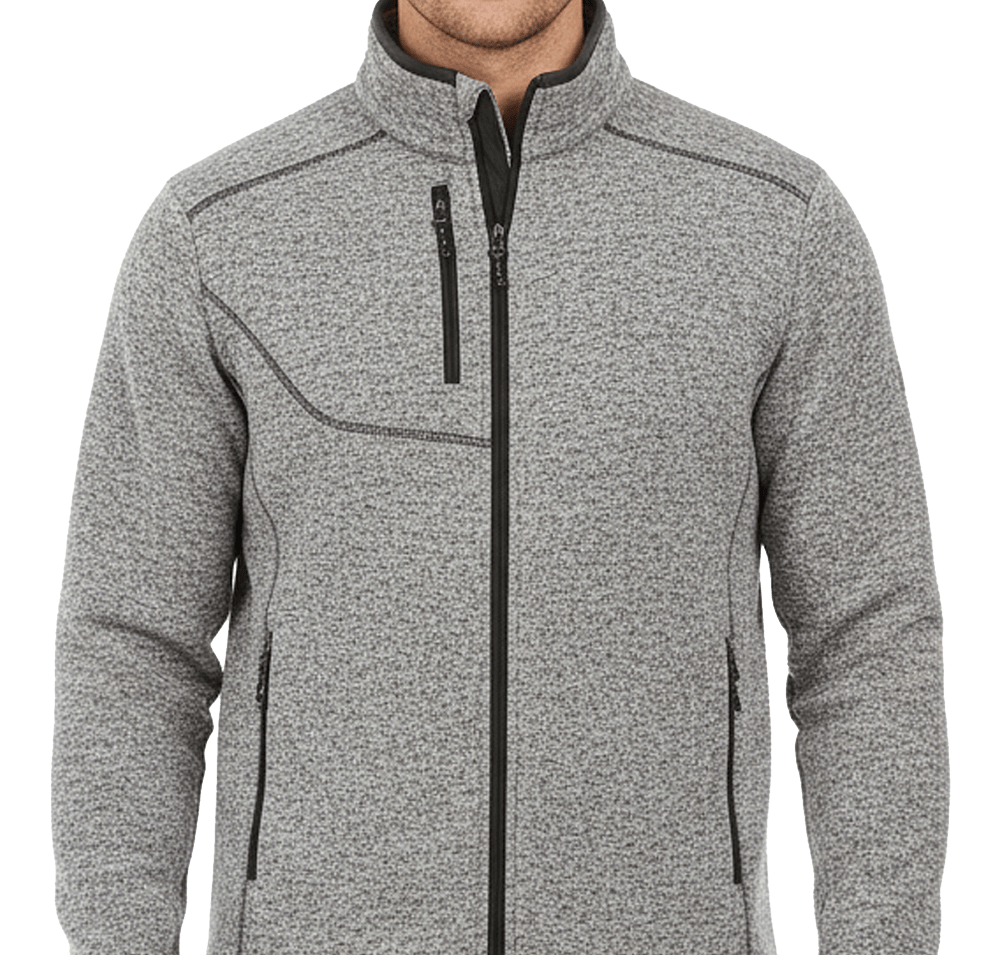 Elevate Tremblant Sweater Knit Full Zip Jacket-default
