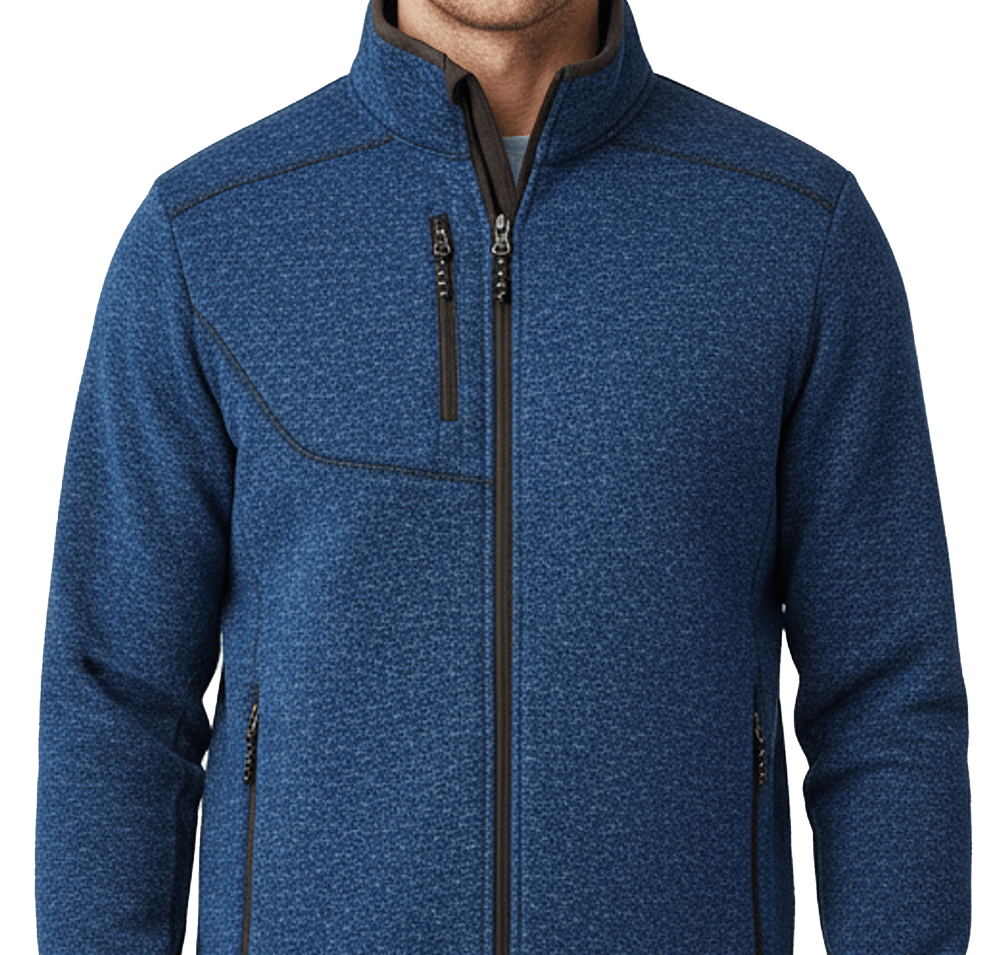 Elevate Tremblant Sweater Knit Full Zip Jacket-default