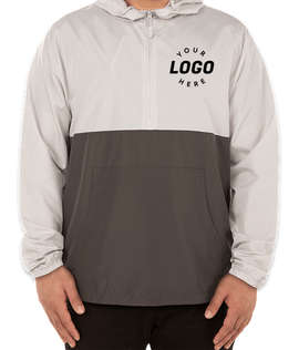 Independent Trading Quarter Zip Windbreaker