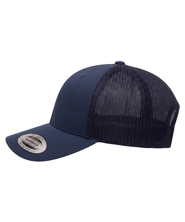 Yupoong Elite Six Panel Snapback Trucker Hat