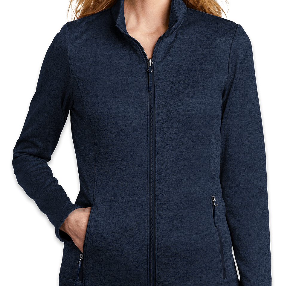 Port Authority Women's Collective Striated Tech Fleece Jacket - Printed-default