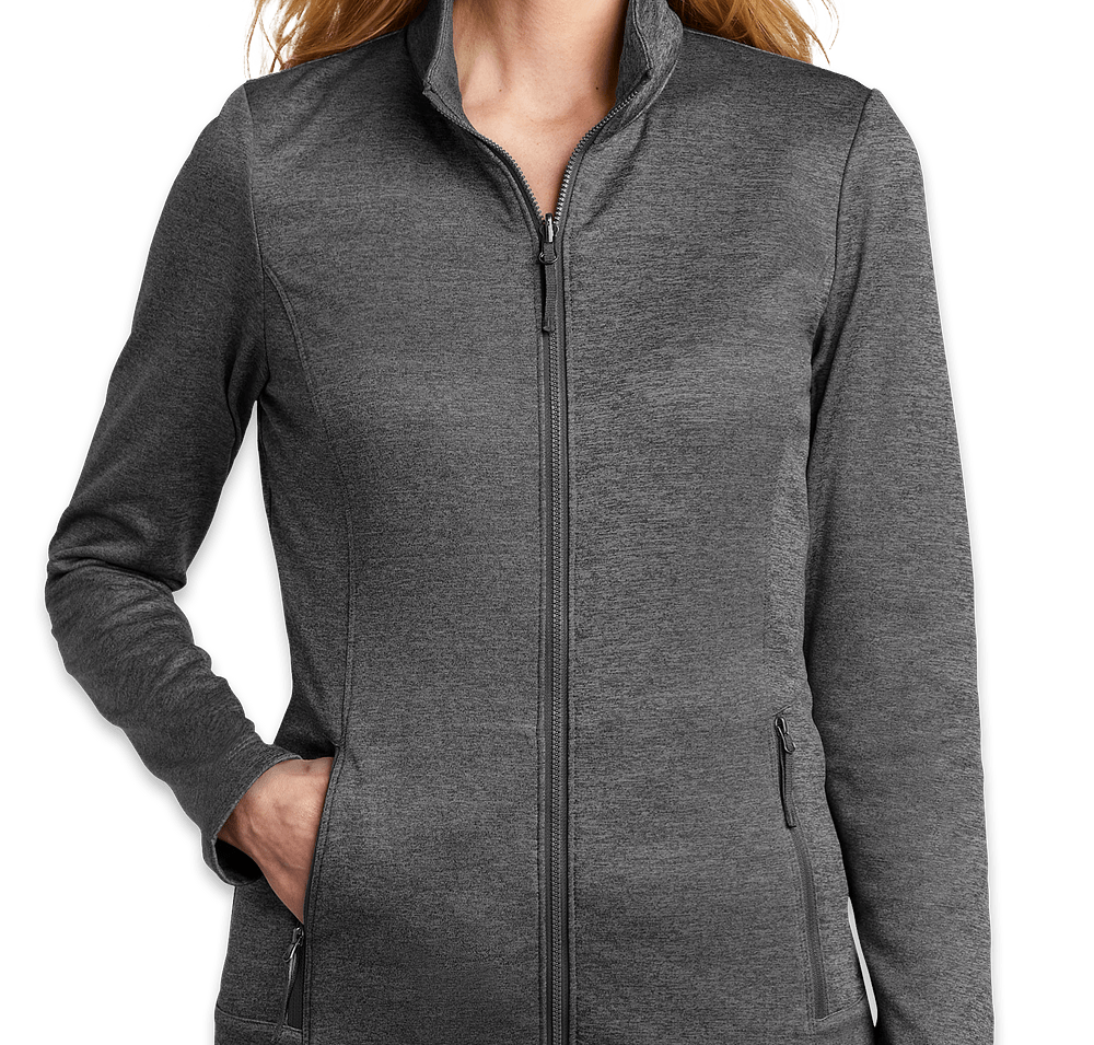 Port Authority Women's Collective Striated Tech Fleece Jacket - Embroidered-default